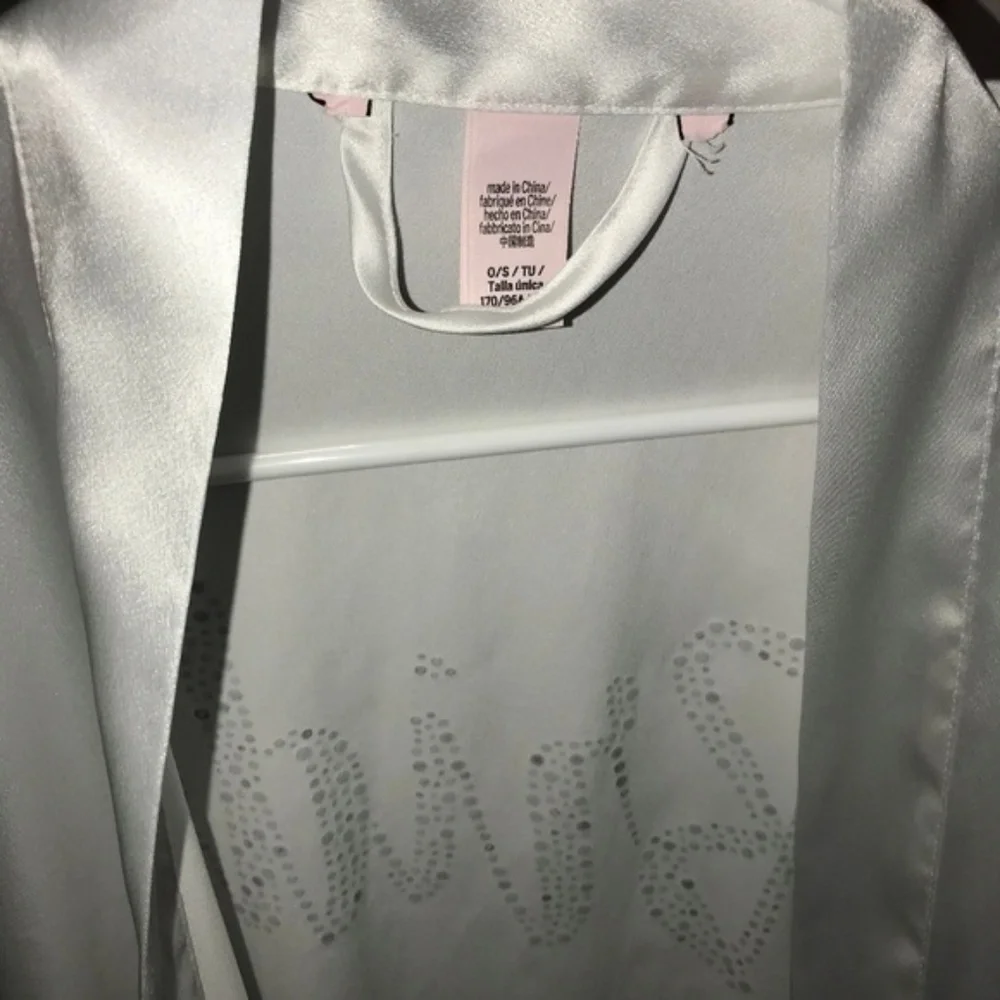 Victoria’s Secret Blue Rhinestone “Bride” Robe - Picture 5 of 5